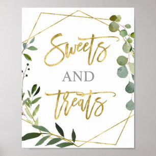 Poster Eucalyptus Gourmets et gâteries signe