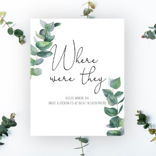 Poster Eucalyptus - Où Étaient-Ils ?