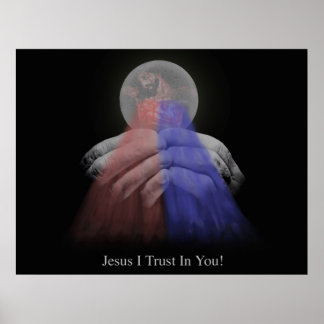 Poster Eucharistie divine de Marie