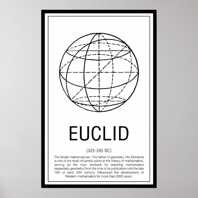 Poster Euclid (Devant)