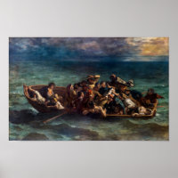 Eugene Delacroix - Le naufrage de Don Juan