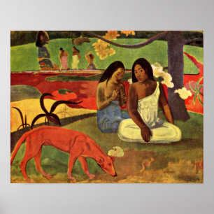 Poster Eugene Henri Paul Gauguin - Joyosité