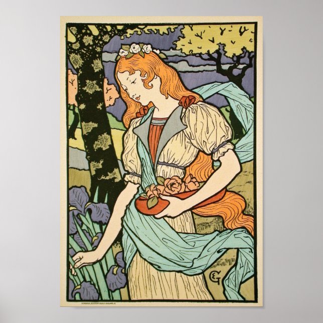 Poster Eugène Samuel Grasset (Devant)