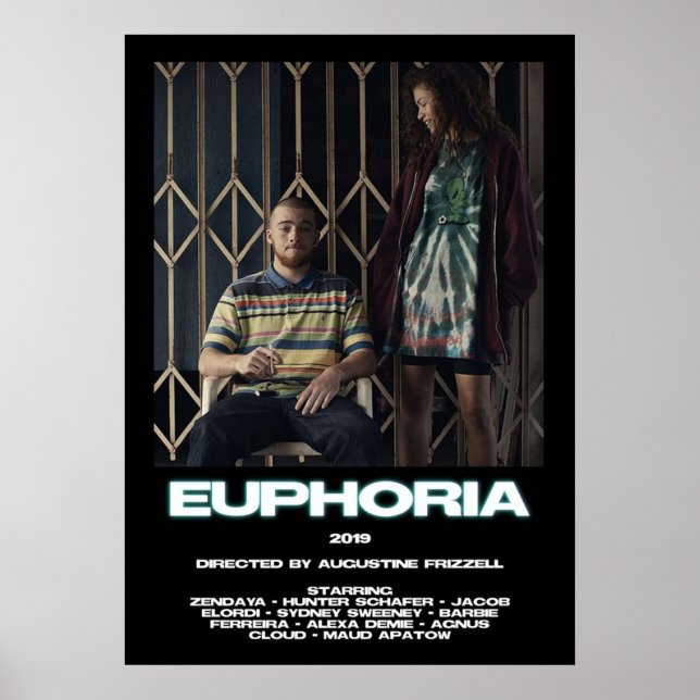 Poster euphoria fez zendaya rue (Devant)