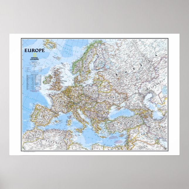 Poster " Europe : 2006 - Classique politique MAP ... (Devant)