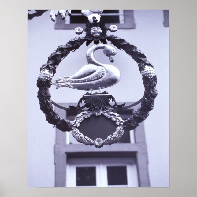 Poster Europe, Allemagne, Baden, Wurttemberg, Heidelberg. (Devant)