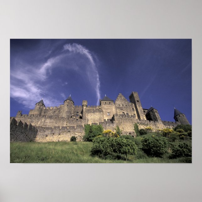 Poster Europe, France, Languedoc, Aude, Carcassonne, (Devant)