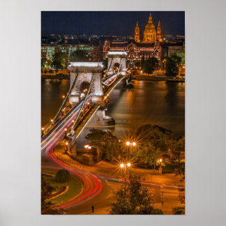 Poster Europe Hongrie Capitale Budapest