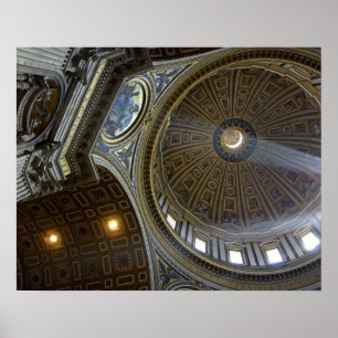 Poster Europe, Italie, Rome. Basilique Saint-Pierre (alia
