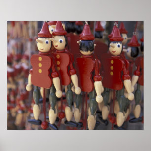 Poster Europe, Italie, Toscane, Collodi, Maison de