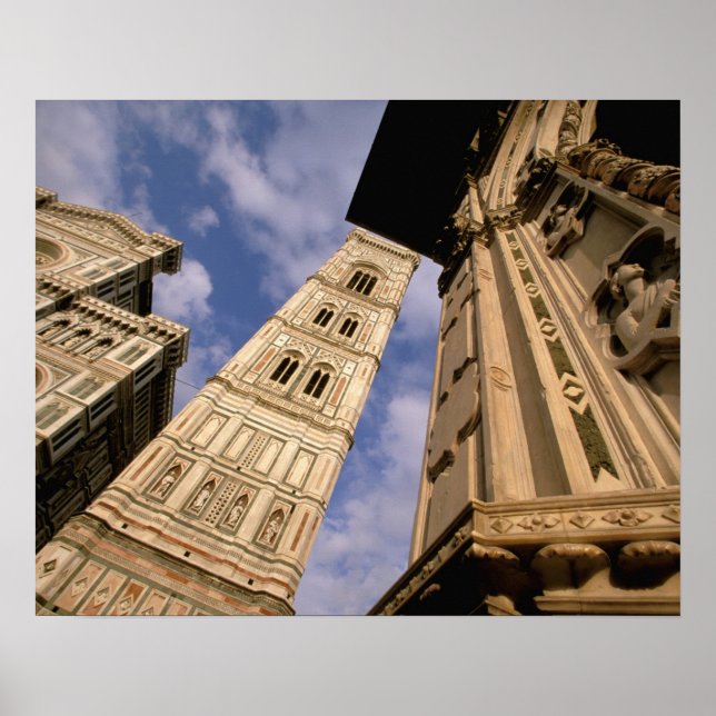 Poster Europe, Italie, Toscane, Florence. Piazza del 3 (Devant)