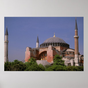 Poster Europe, Moyen-Orient, Turquie, Istanbul. Aya