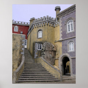 Poster Europe, Portugal, Sintra. Pena National 2