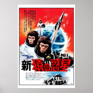 Poster Évasion de la planète des Singes 1971