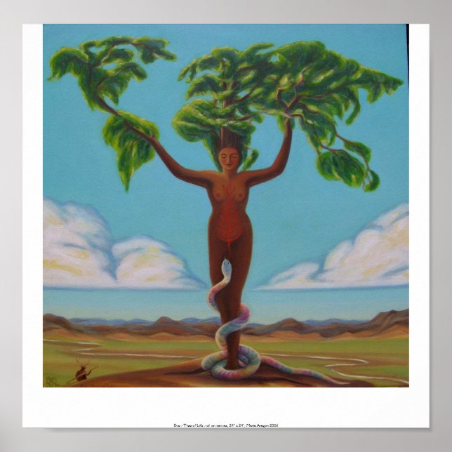 Poster Eve - Arbre de vie (Devant)