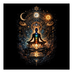 Poster Éveil du cosmos intérieur