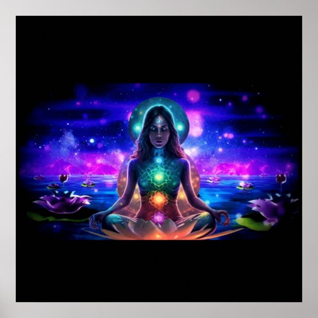 Poster Éveil spirituel (Devant)