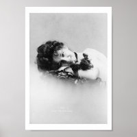 Evelyn Nesbit, 1901 photographiée par Otto Sarony