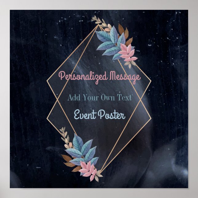 Poster Événement Floral (Devant)