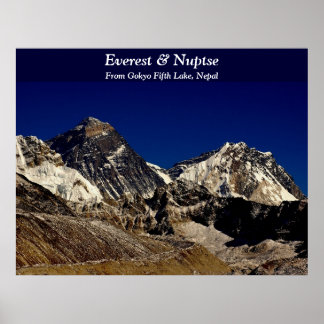Poster Everest et Nuptse