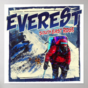 Poster Everest South East Ridge