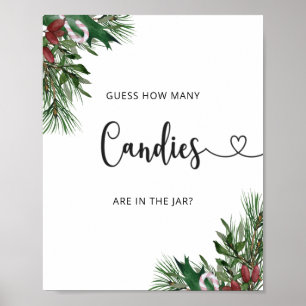 Poster Evergreen combien de bonbons