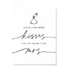 EVERLEIGH Combien de baisers Jeu de Baby Shower Ma