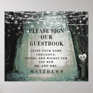 Poster Evermore   Forêt enchantée   Signer notre livre d'