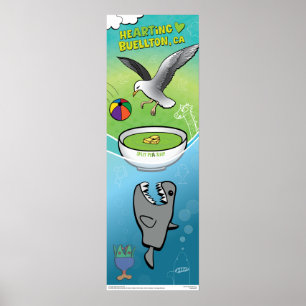 Poster - Everyone Wants Pea Soup - Buellton.Art 