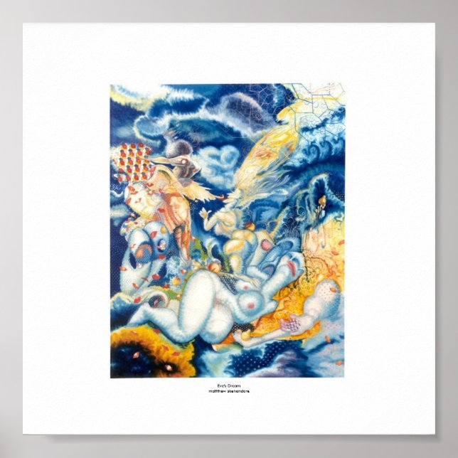 Poster Eve's Dream mattthew skenandore de Paradise Lost (Devant)