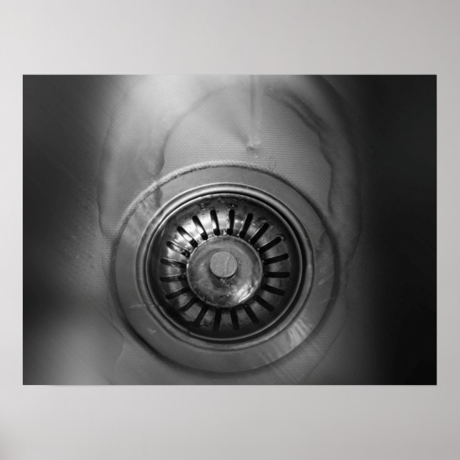 Poster Évier Drain Mystique (Devant)
