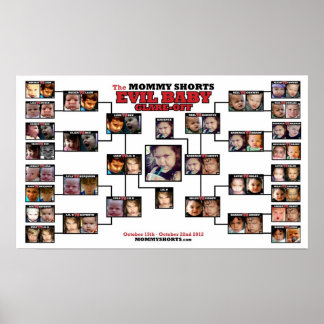 Poster Evil Baby Glare-Off 2012