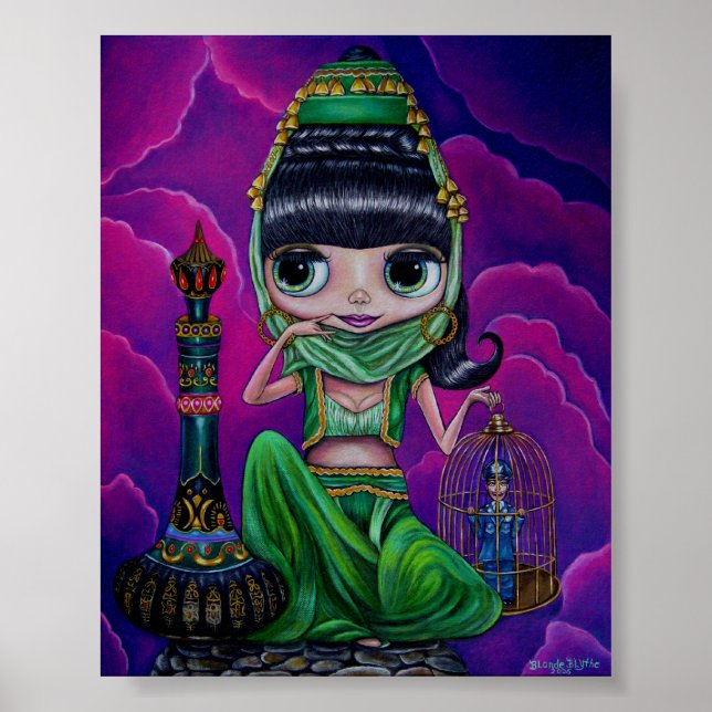 Poster Evil Genie (Devant)