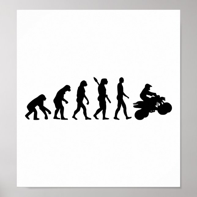 Poster Evolution ATV Quad Racing (Devant)