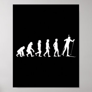 Poster Evolution Biathlon féminin Biathlon Sports