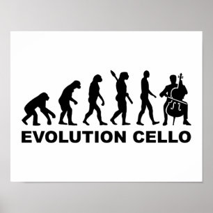Poster Évolution Cello