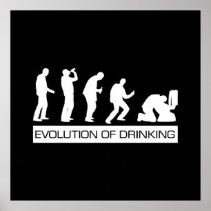 Poster Évolution de la boisson