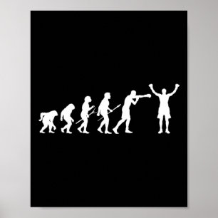 Poster Évolution de la boîte - Boxer Lover Boxer Kickboxi