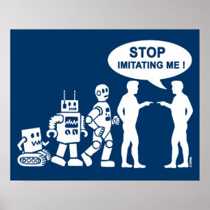 Poster Évolution des robots