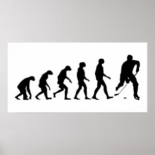 Poster Évolution du hockey