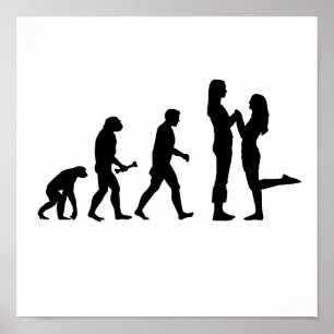 Poster Evolution du mariage lesbien