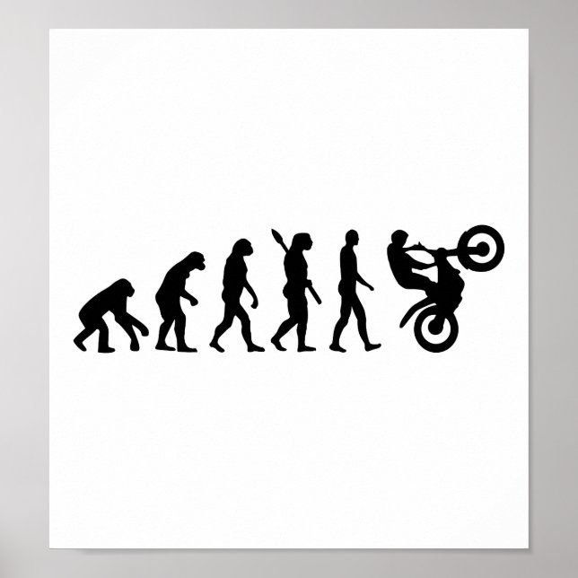 Poster Evolution Motocross (Devant)