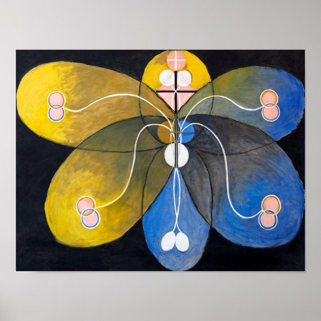 Poster Évolution no 9 | Hilma af Klint | (Devant)