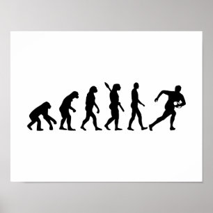 Poster Evolution Rugby