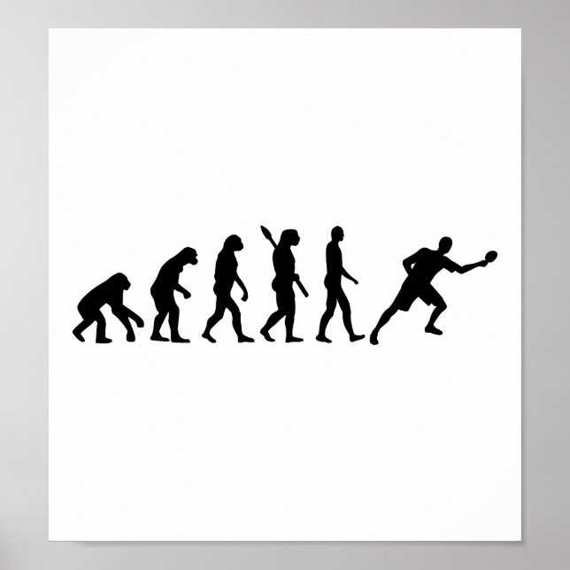 Poster Evolution Table ping-pong (Devant)