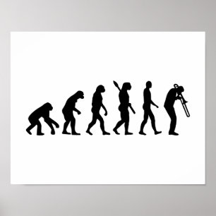 Poster Evolution Trombone