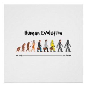Poster Evolution - un avenir robotique