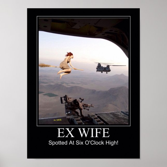Poster Ex Femme localisée (Devant)