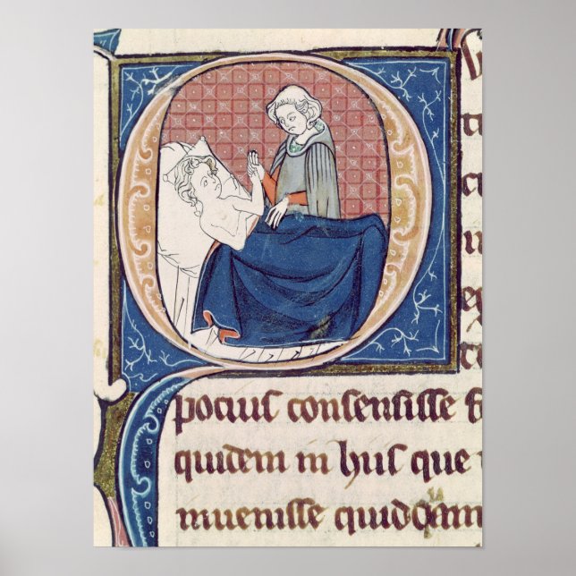 Poster Examen d'un patient (Devant)