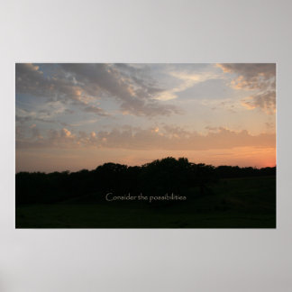 Poster Examiner les possibilités